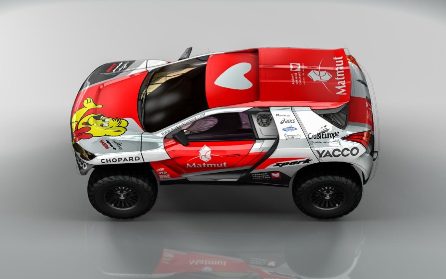 Romain Dumas, al Dakar con un Peugeot 2008 DKR 2015+