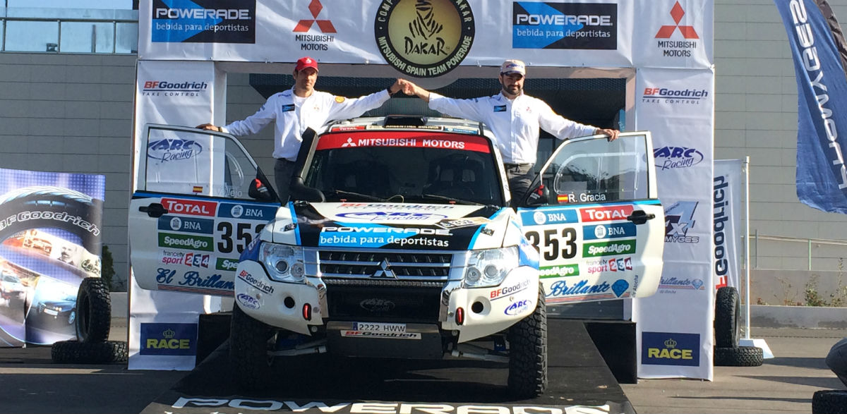 Diego Vallejo y Rubén Gracia: todo listo para el Dakar 2016