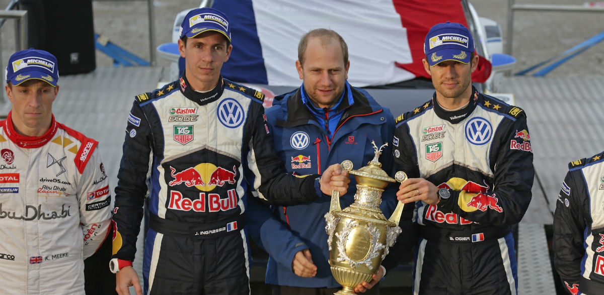 Rallye de Gales: sombría victoria para Ogier