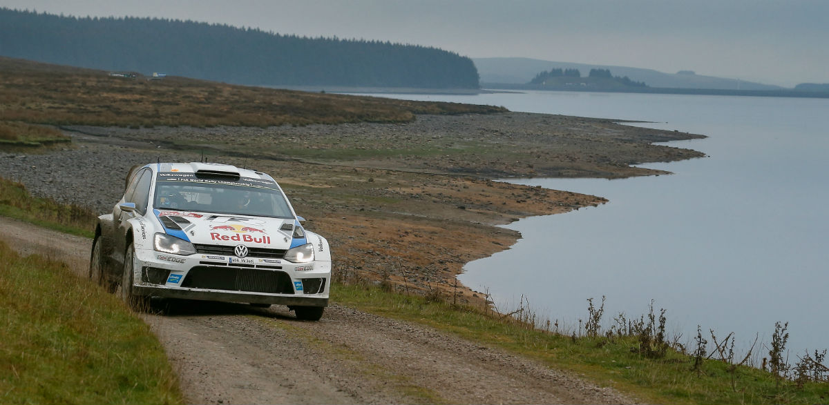 Volkswagen, Rallye de Gales 2014.