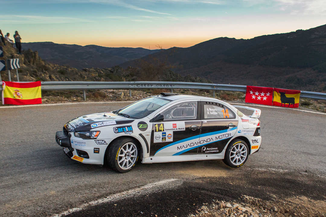 Alberto Monarri cierra la temporada con un tercer puesto en el rallye de Madrid