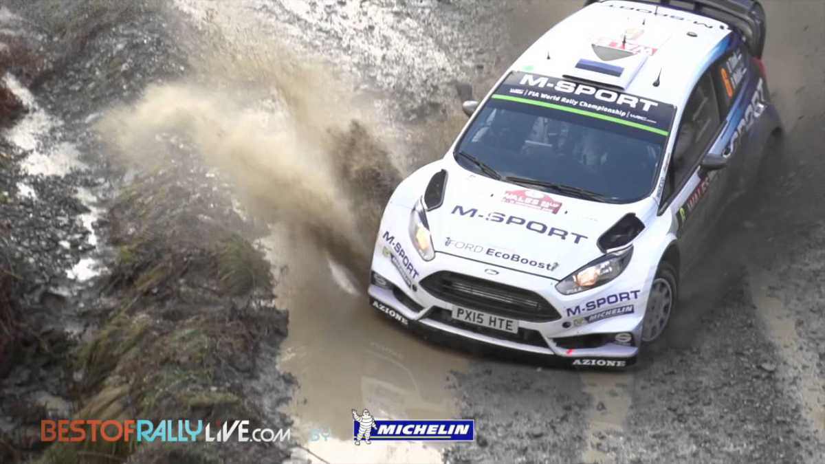 Vídeo, los mejores momentos del Rally de Gales 2015