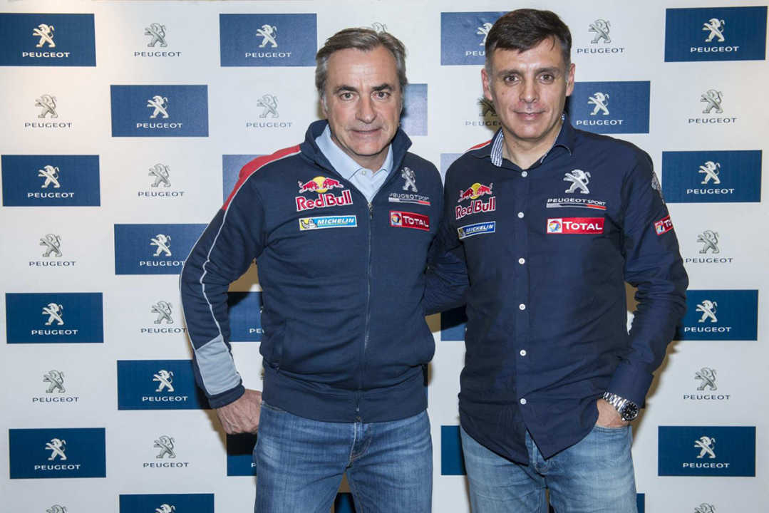 Carlos Sainz y Lucas Cruz: «Estamos preparados para lo que sea»