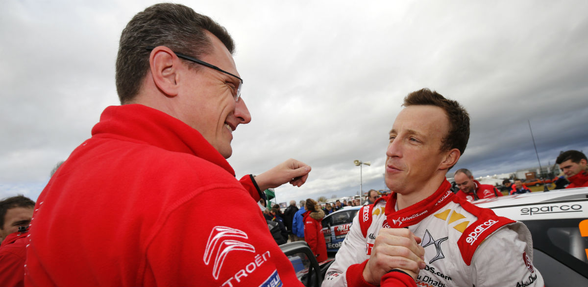 Kris Meeke, Rallye de Gales 2015.