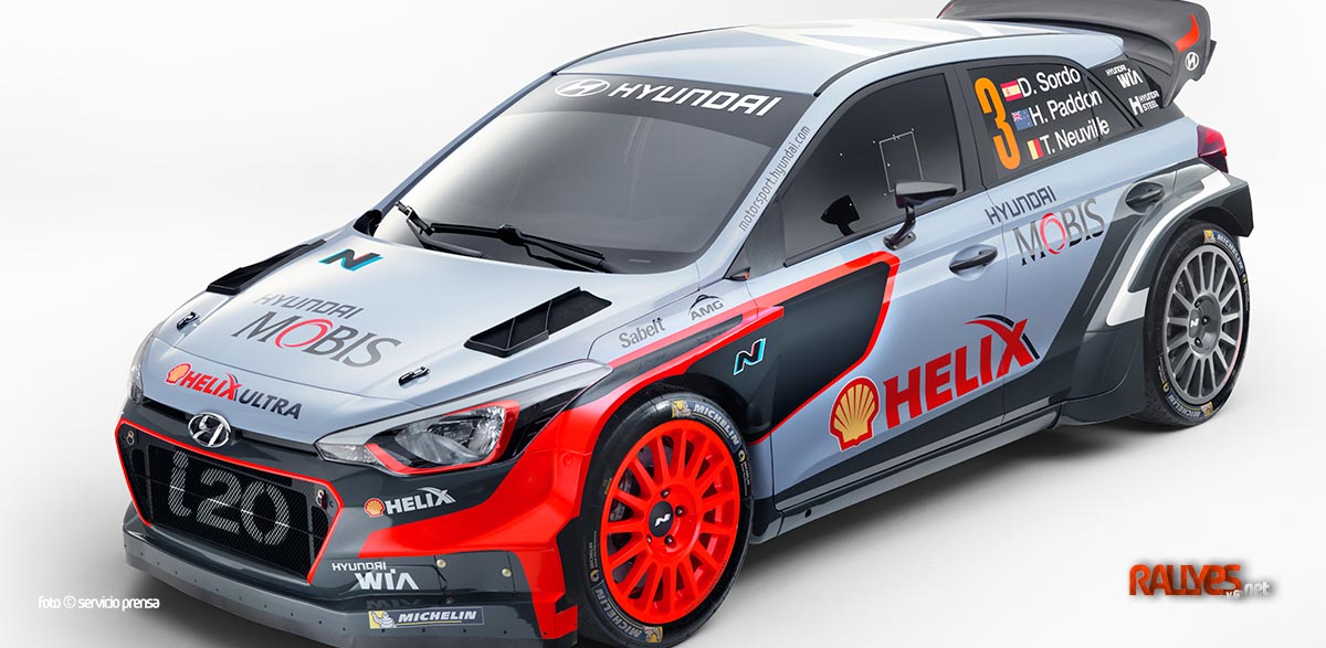 Hyundai presenta los nuevos i20 WRC y R5