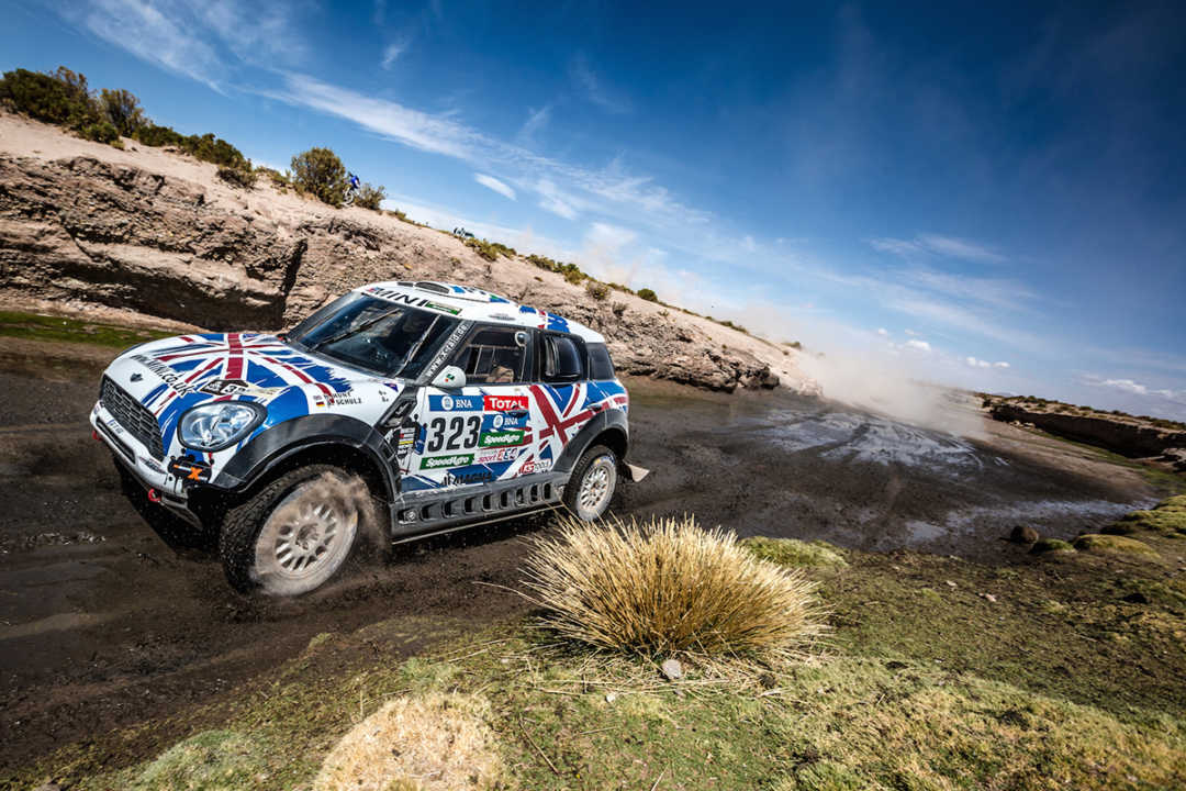 Así están los Mini tras el descanso en el Dakar