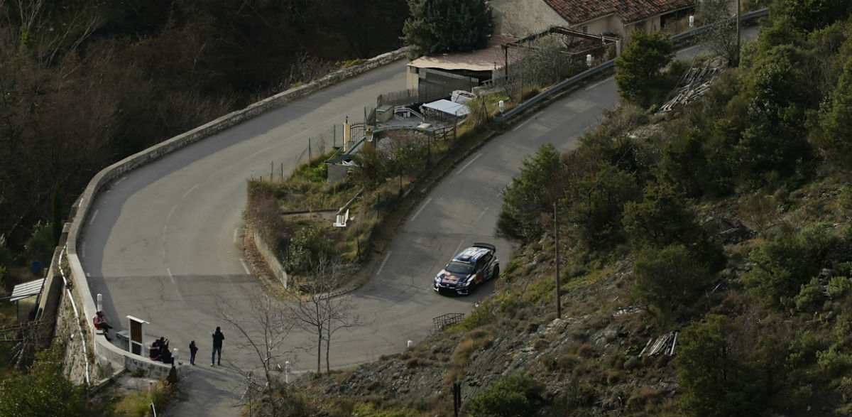 Sebastien Ogier, Rallye Montecarlo 2016.