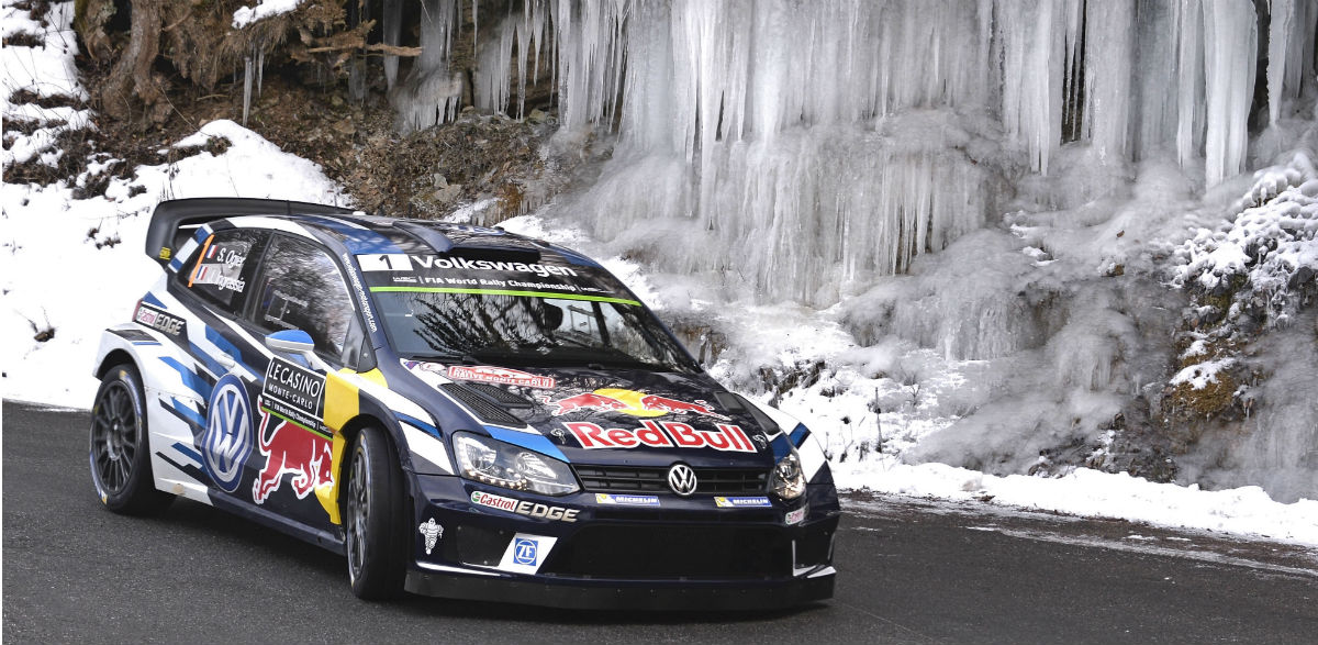 Sebastien Ogier, Rallye Montecarlo 2016.