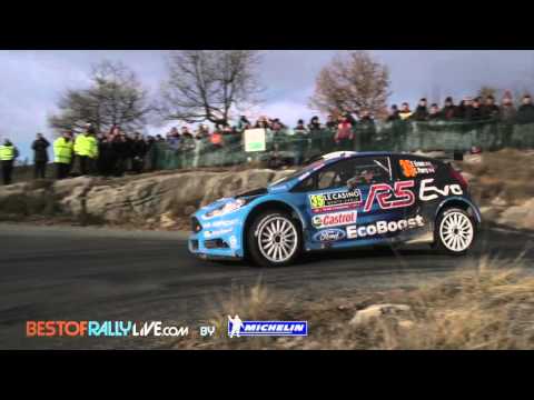 Video, los mejores momentos del Rallye de Monte Carlo 2016