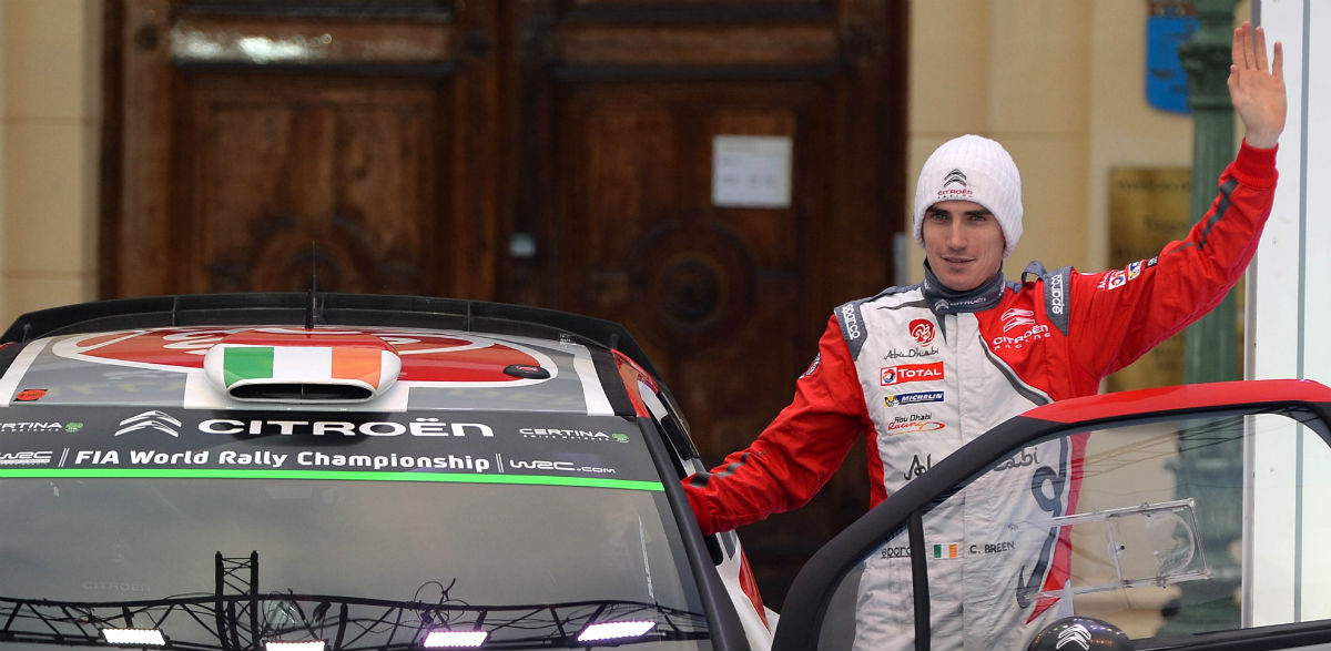 Craig Breen, Rallye de Suecia 2016.