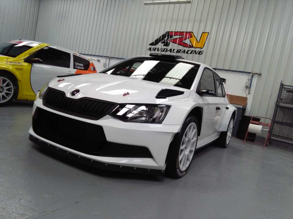 Ares, al Princesa con el Fabia R5 de AR Vidal