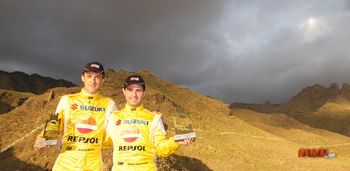 Nuevo dominio de los pilotos Suzuki entre los 2RM en el Rallye Villa de Adeje