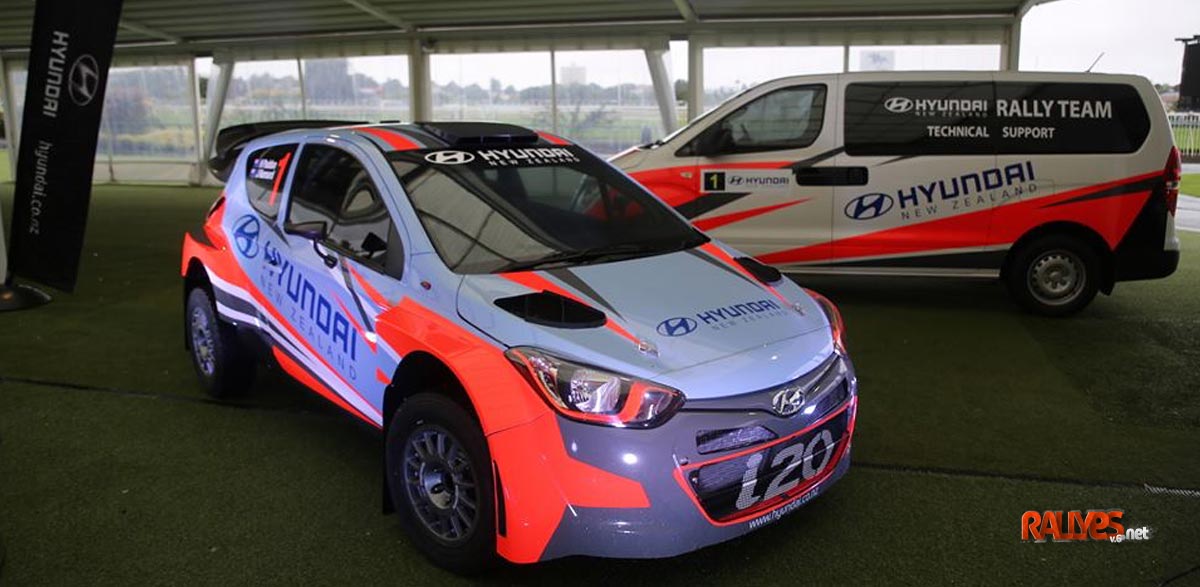 Hayden Paddon presenta el i20 AP4