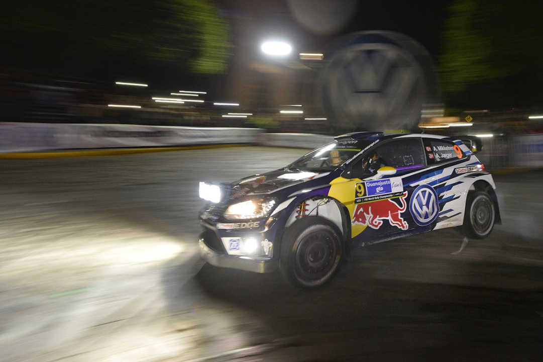 Los pilotos de Volkswagen hablan después de la primera etapa del Rallye de México