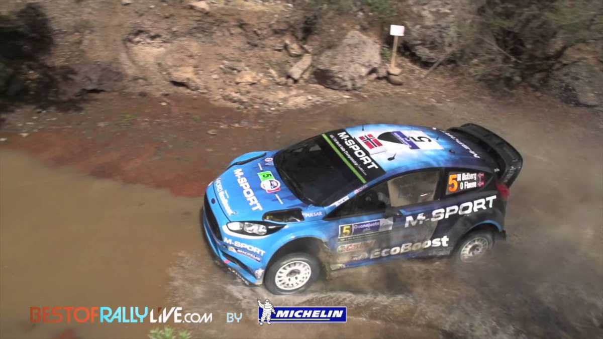 Video, shakedown del Rally de Mexico