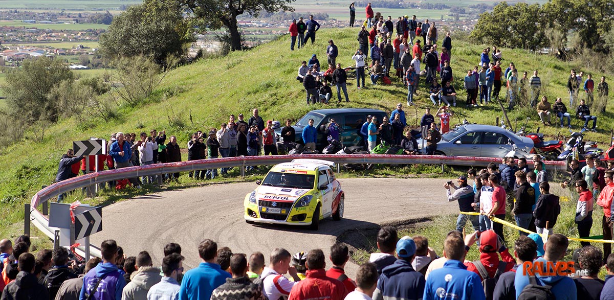 Adrián Díaz, gana las 2RM en el 34 Rallye Sierra Morena