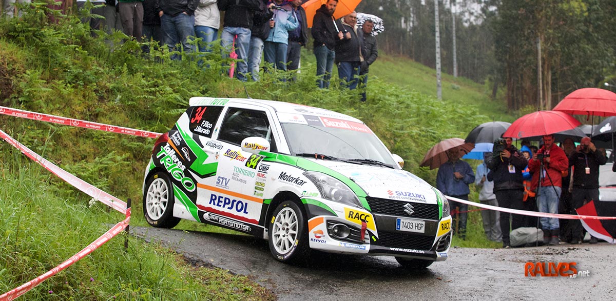 Copa Suzuki Swift, Fernando Rico gana en el Rallye de Ferrol