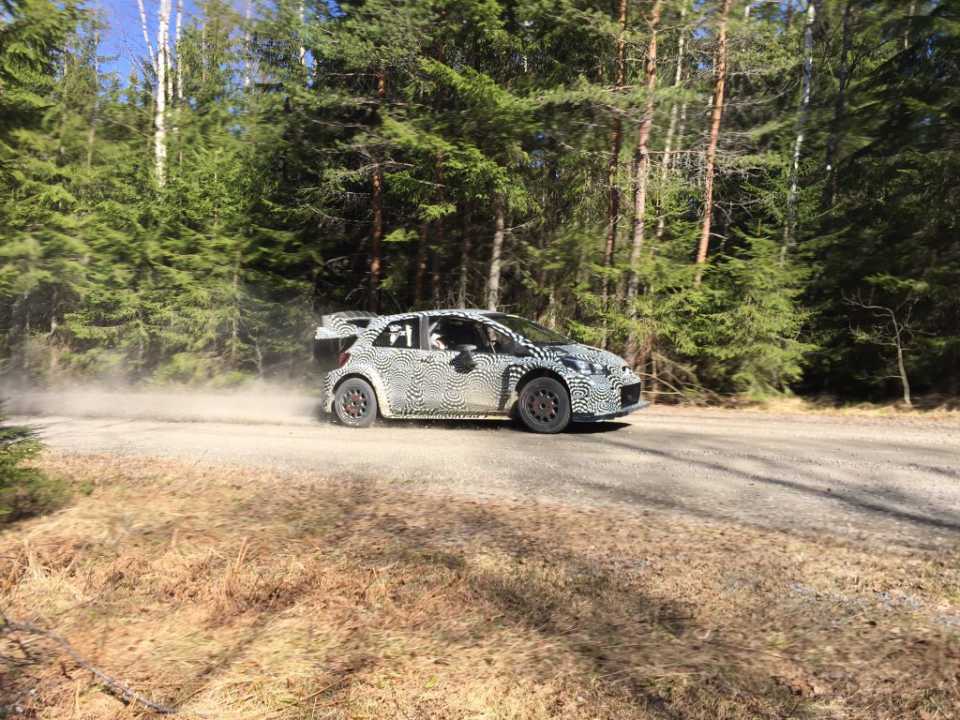 ¿Primera foto del Yaris WRC en tests?