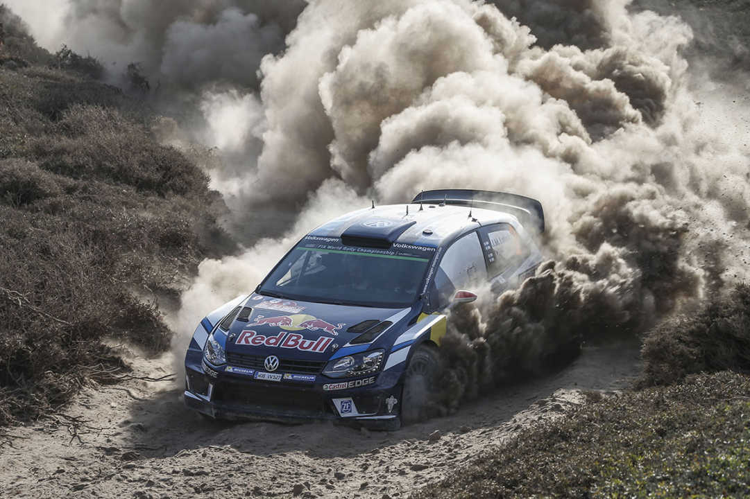 Sébastien Ogier: «El Power Stage parecía una playa, había mucha arena en la pista»