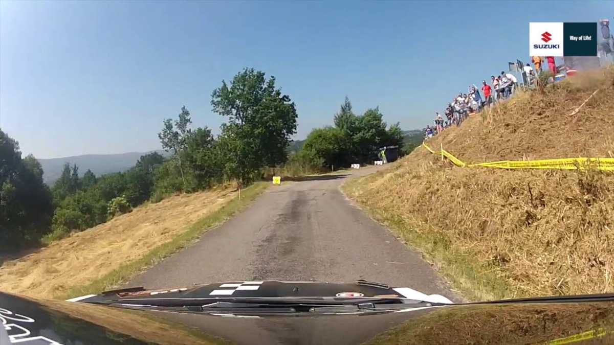 Rallye de Ourense: una on board para ir abriendo boca