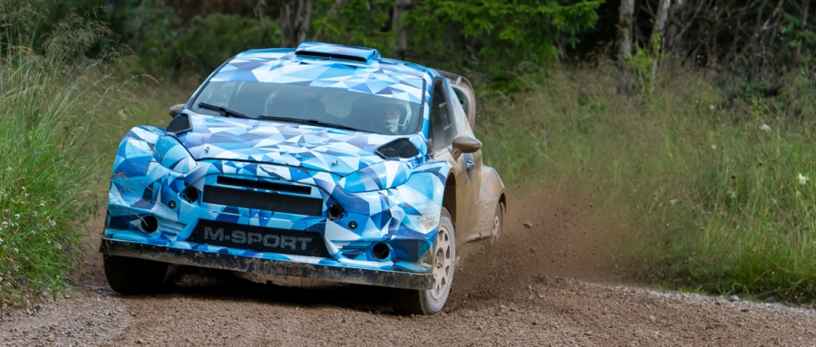 El Ford Fiesta WRC 2017 ya rueda