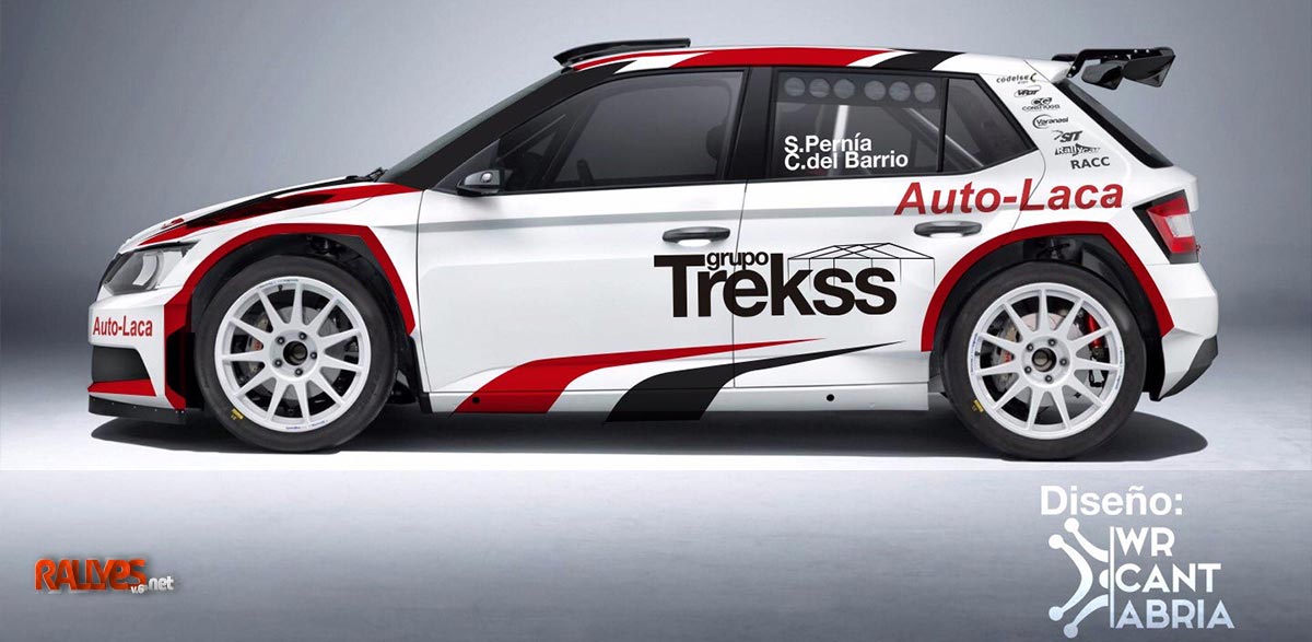 Así será la decoración del Skoda Fabia R5 de Surhayen Pernía