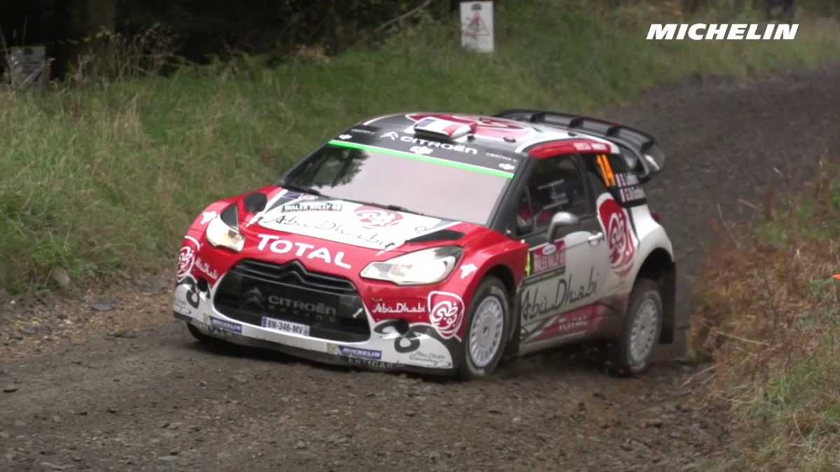 Vídeo, shakedown del Rally de Gran Bretaña