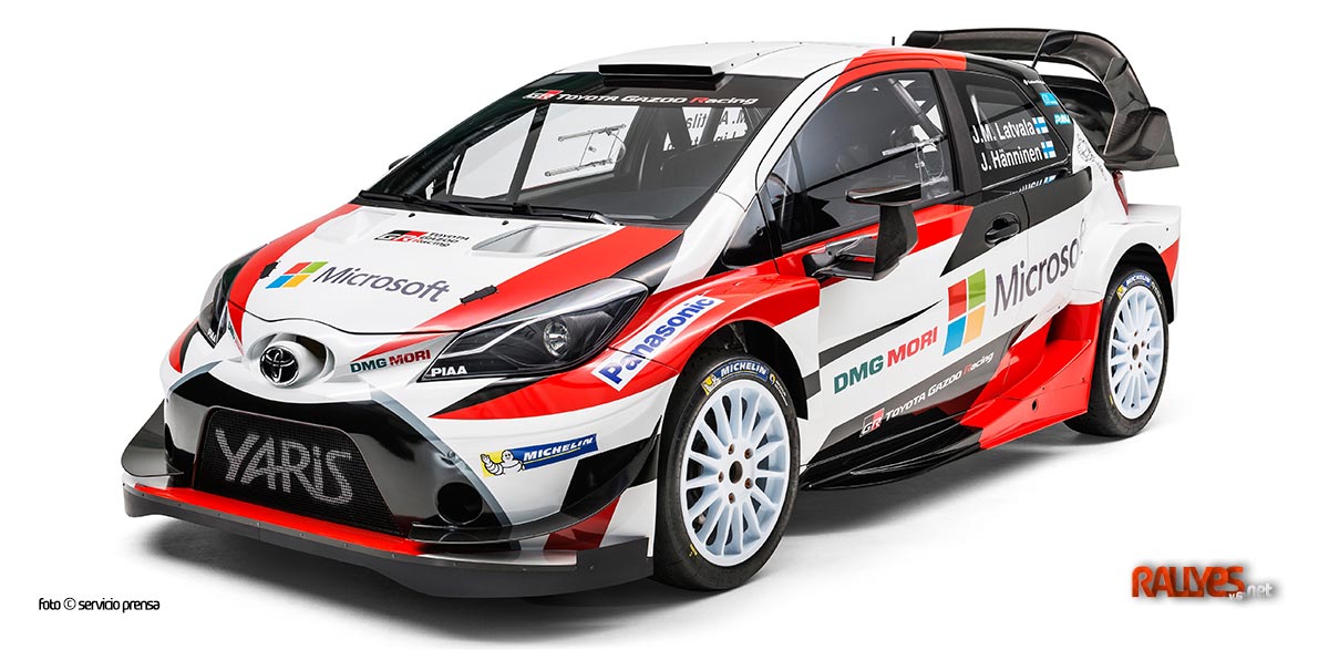 Toyota presenta su equipo para el WRC 2017