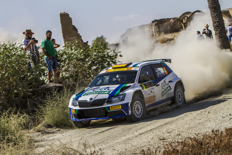 El ERC se promueve… promoviendo a jóvenes pilotos en su camino al WRC