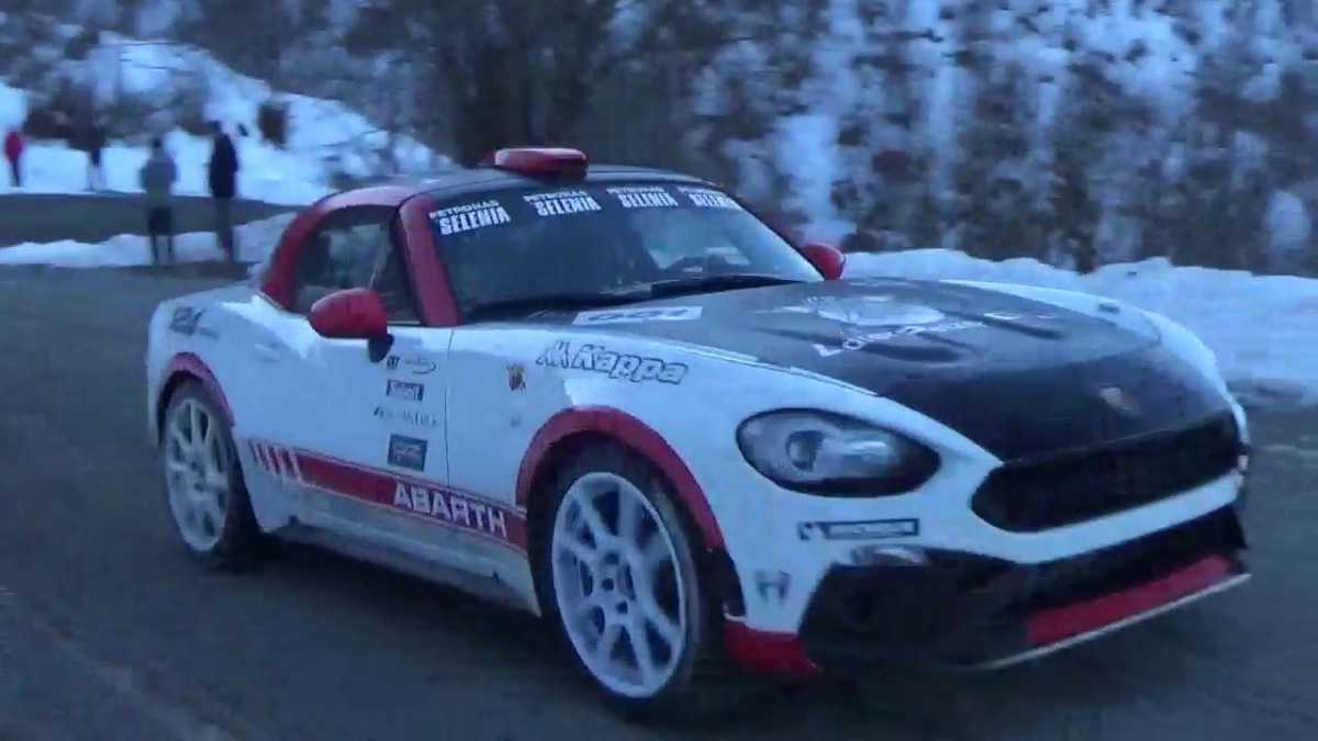 Vídeo, tests de François Delecour con el Abarth 124 Rally