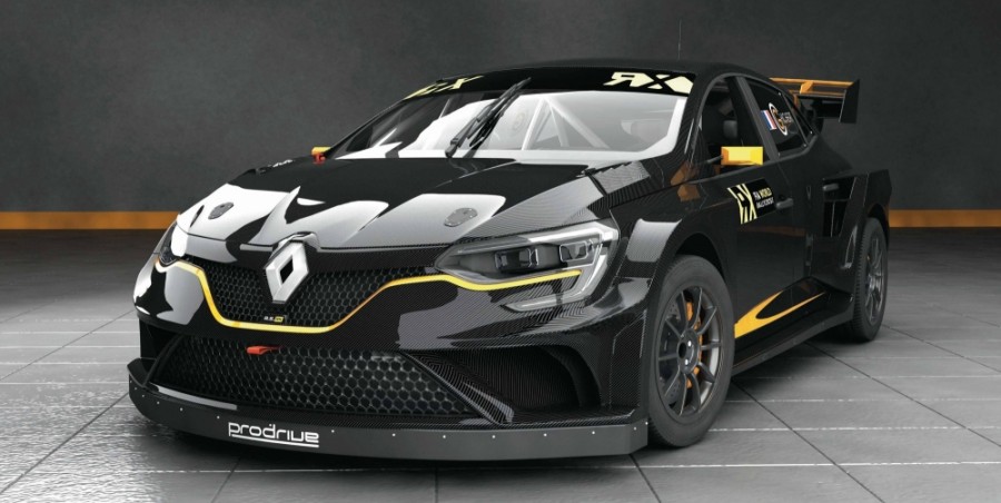 Un Renault en el World RX