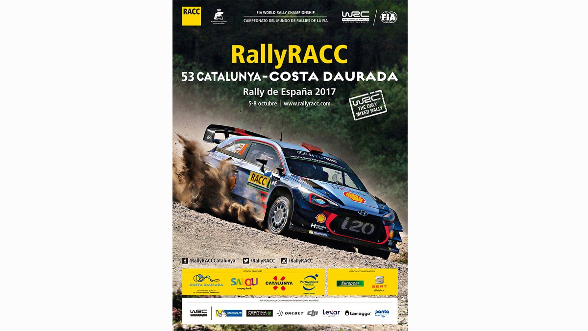 Hyundai, protagonista del cartel del 53º RallyRACC