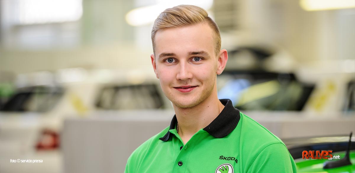 Skoda también busca jóvenes talentos, el primero Juuso Nordgren