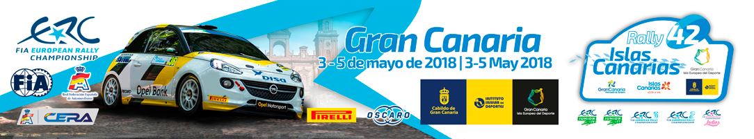Lista de inscritos oficial del Rallye Islas Canarias
