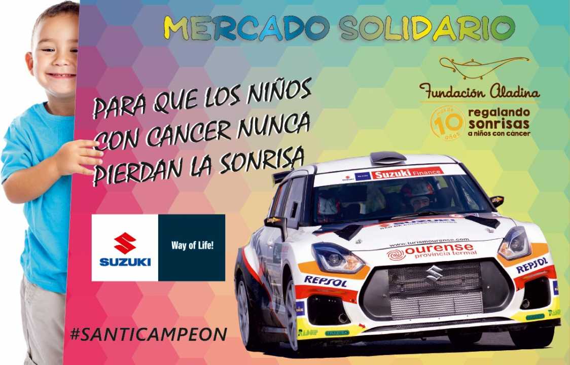 Mercado solidario Suzuki en el Rallye de Ferrol