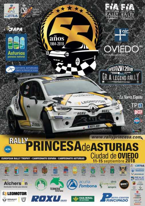 Mapas, accesos y emplazamiento del 55 Rallye Princesa de Asturias