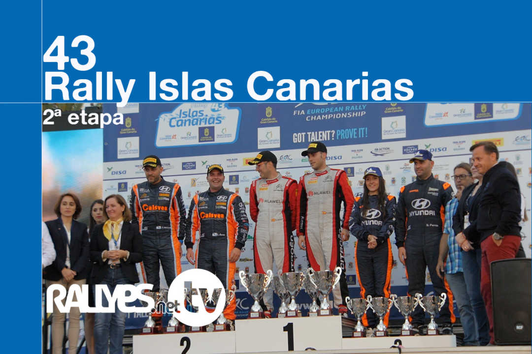 43 Rally Islas Canarias (segunda etapa)