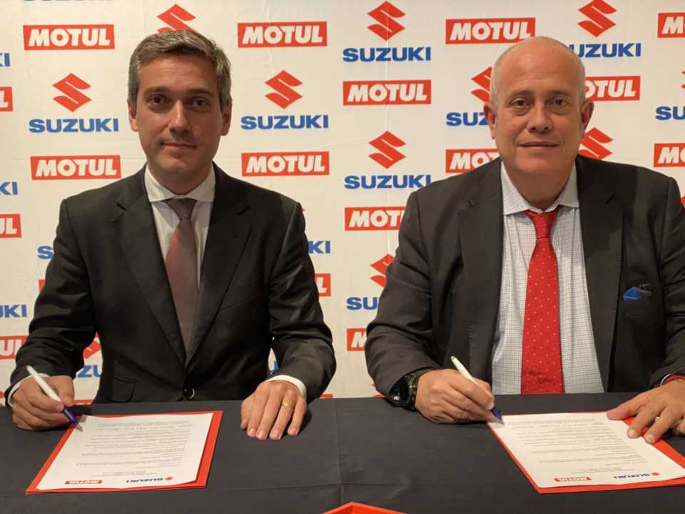 Suzuki Ibérica y Motul, juntos en la temporada 2020