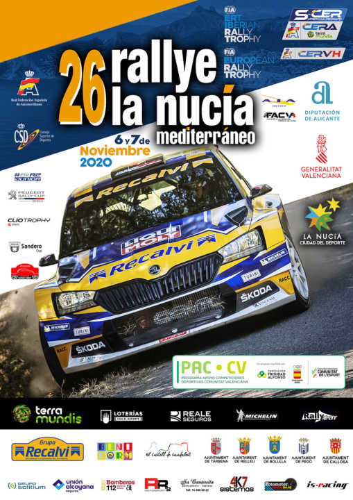 El Rallye de la Nucía, con asistencia de público controlada