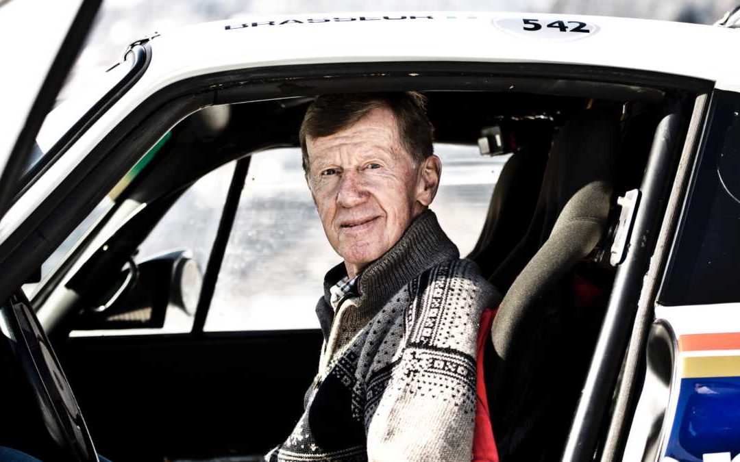 Walter Röhrl al volante del Porsche 953