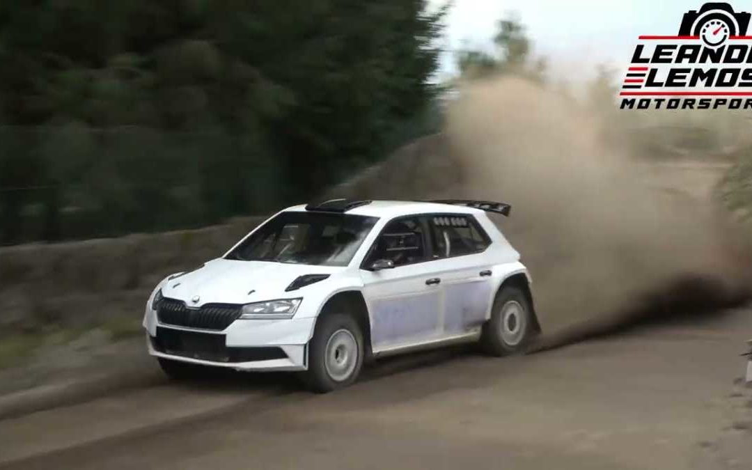 Tests de Javier Pardo de cara  al Rally Serras de Fafe