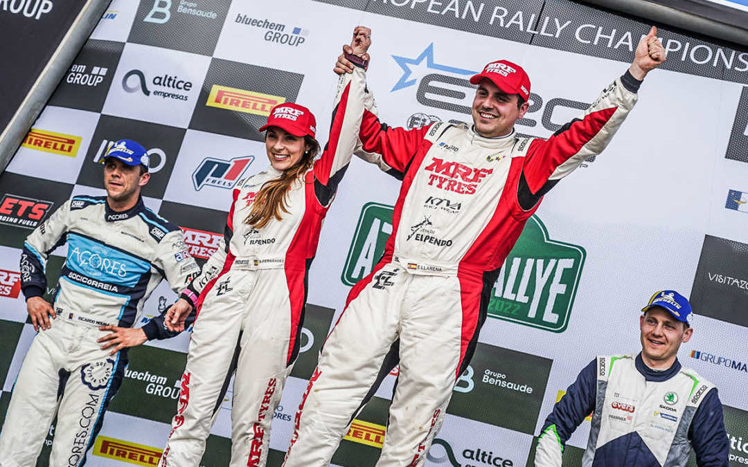 Efrén Llarena gana el Azores Rallye del ERC