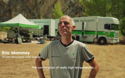 Skoda prueba el nuevo Fabia RS Rally2 en Grecia
