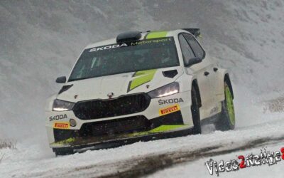 Video, tests del Skoda Fabia RS Rally2 de cara a Montecarlo