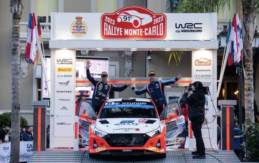 Pepe López y Borja Rozada, de vuelta a Madrid con un podium en WRC2