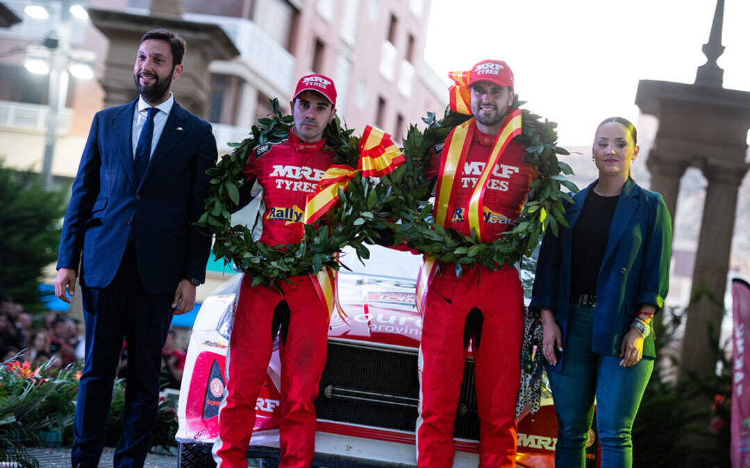 Victoria y liderato para Javier Pardo/Adrián Pérez en Lorca