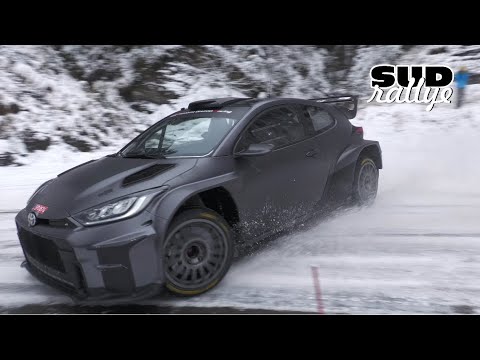 Tests del Toyota Yaris Rally2 para Montecarlo